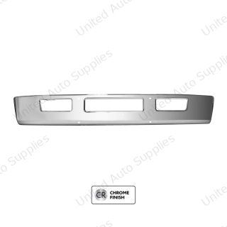 Front Bumper With Tow Hook Hole For 2016-2026 Ford F650/F750-Chrome
