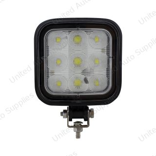 9 LED Square Wide Angle Driving/Work Flood Light (Retail)