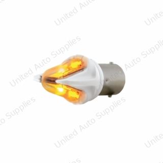 High Power Dual LED 1156 Bulb - Amber