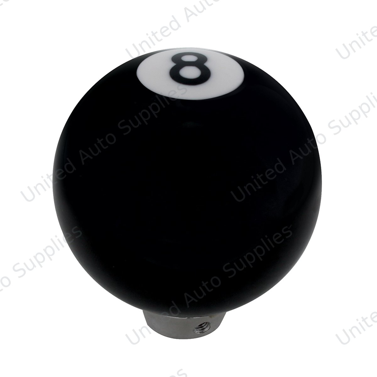 Number 8 Pool Ball Gearshift Knob - Gloss Black