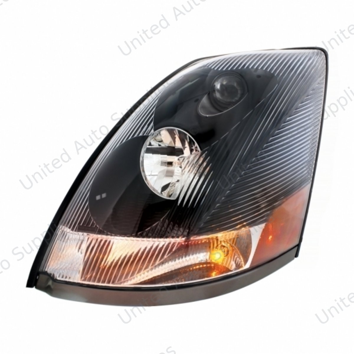 Blackout Headlight For 2003-2017 Volvo VN/VNL - Driver