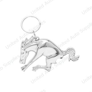 Chrome Bucking Horse Keychain/Bottle Opener