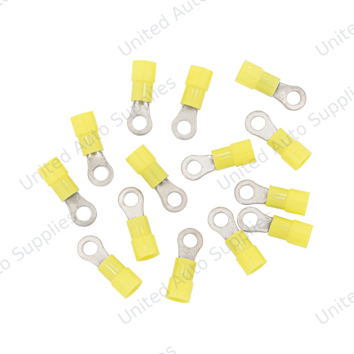 12-10 AWG #10 Stud Vinyl Ring Terminal (14-Pack)