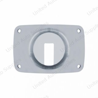 Stainless Peterbilt Headlight Inner Mounting Base Plate