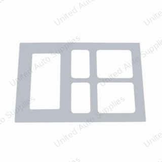 Volvo Stainless Switch Panel Trim With Gauge