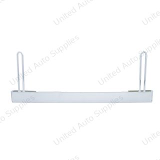 Chrome Anti-Sail Bracket With 2" Bottom - Peterbilt Battery Box
