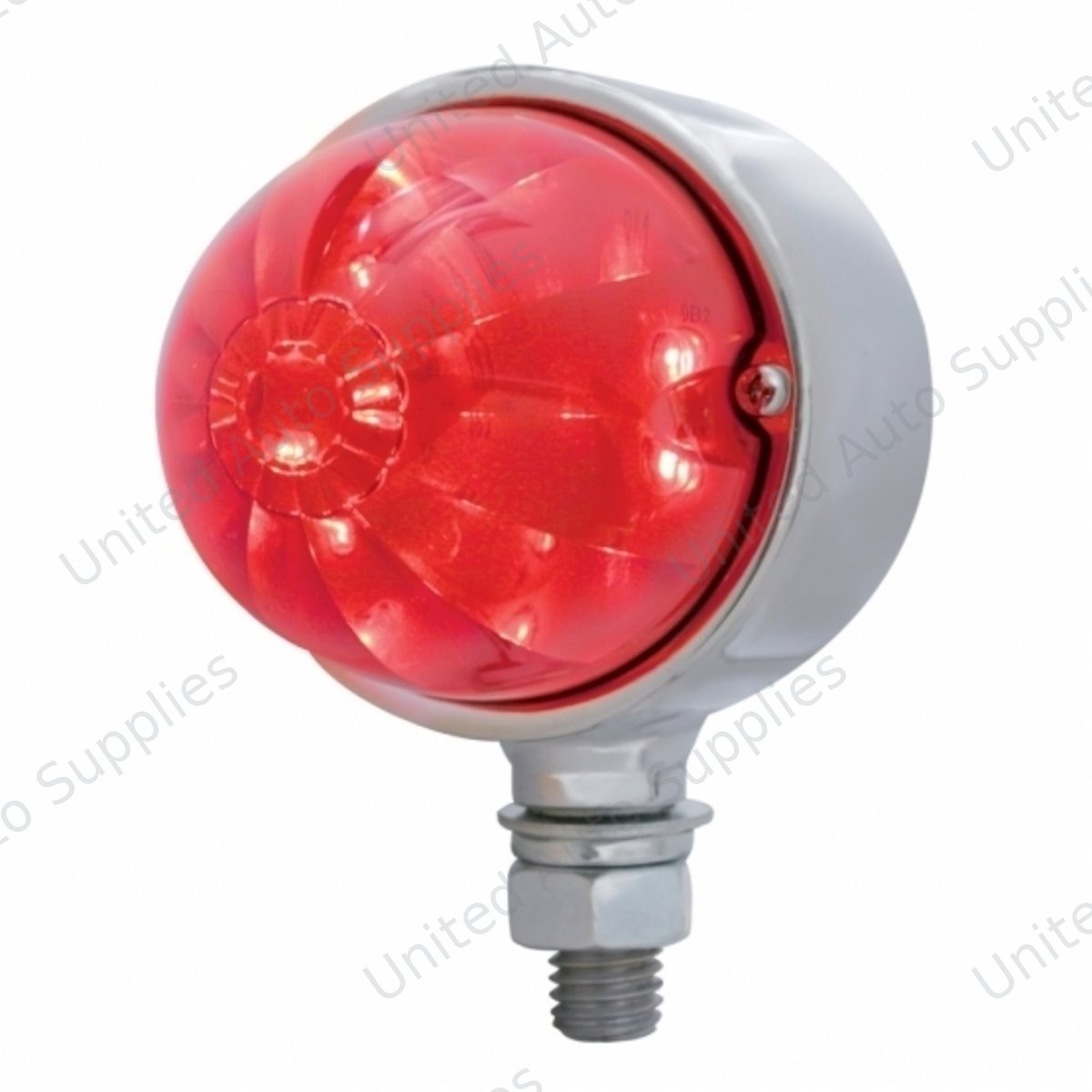 17 LED Watermelon Single Face Light - Red LED/Red Lens