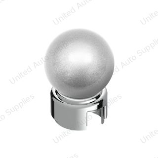 Thread-On Bristol Gearshift Knob with 13/15/18 Speed Adapter-Liquid Silver