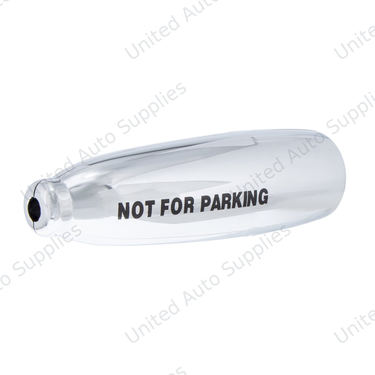Chrome Plastic "Not For Parking" Trailer Brake Lever Cover For 2006+ Kenworth