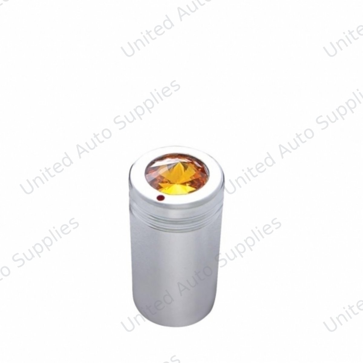 CB Knob With Amber Crystal (2-Pack)