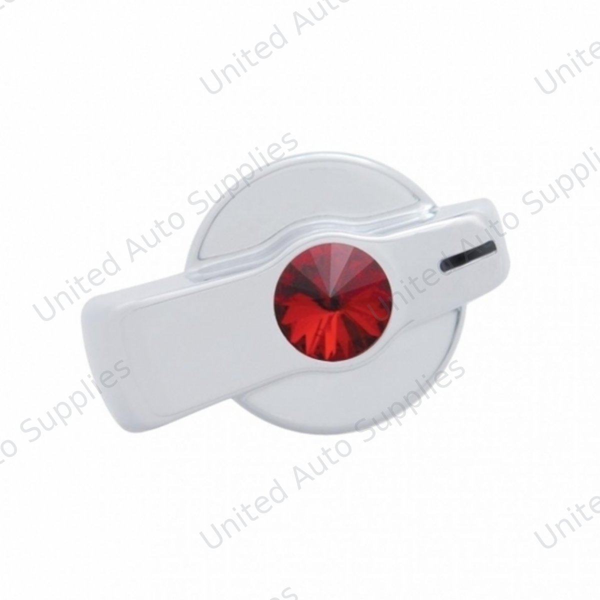 A/C Knob For Freightliner (Older Model) - Red Crystal