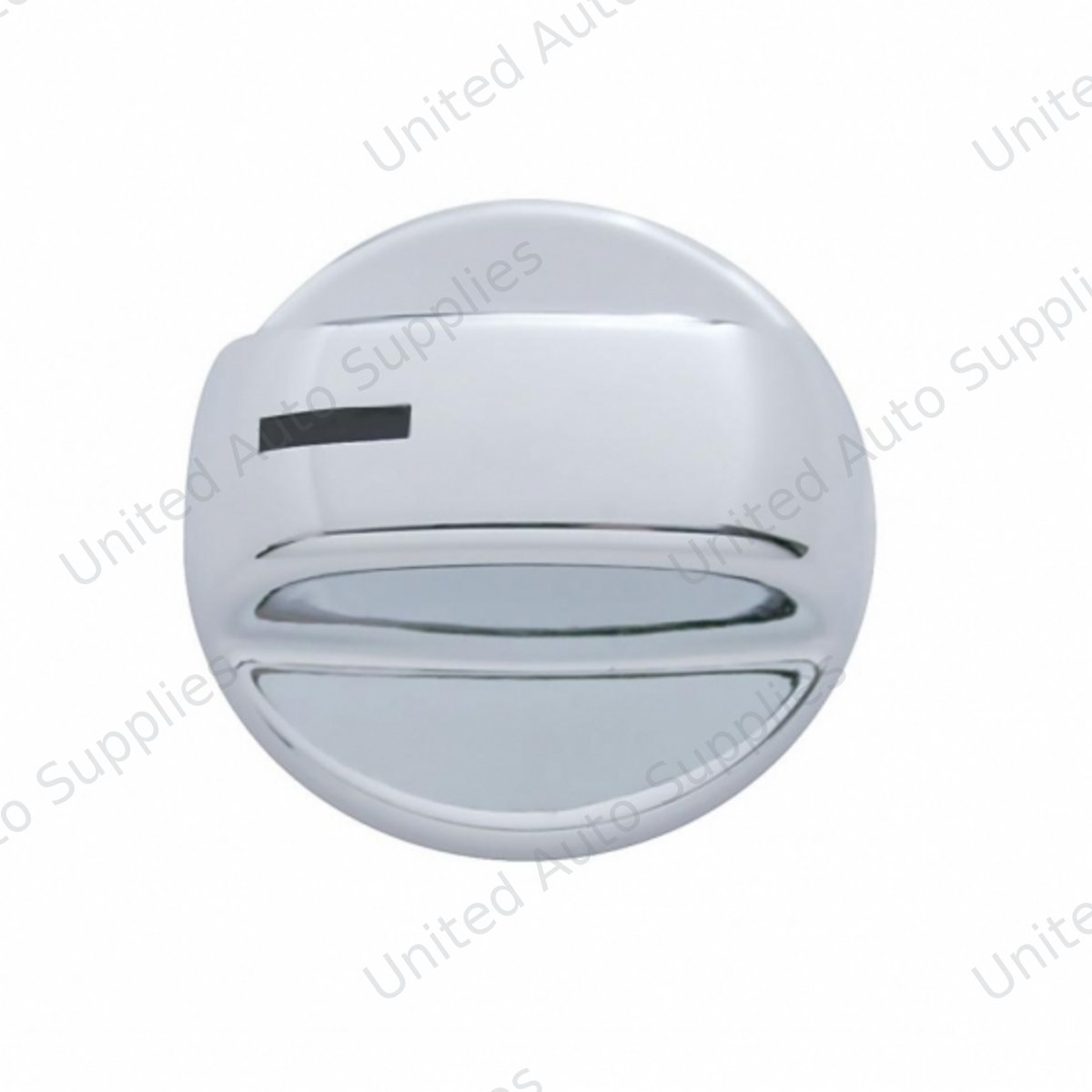 Chrome Plastic A/C Knob Cover For 2003-2017 Volvo VNL (3-Pack)