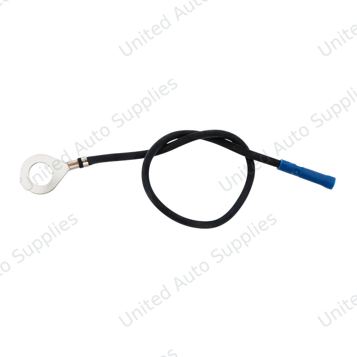 Fusible Link Wire - 14 AWG, Black w/ 3/8" Stud, (1) 9.25" Pc.