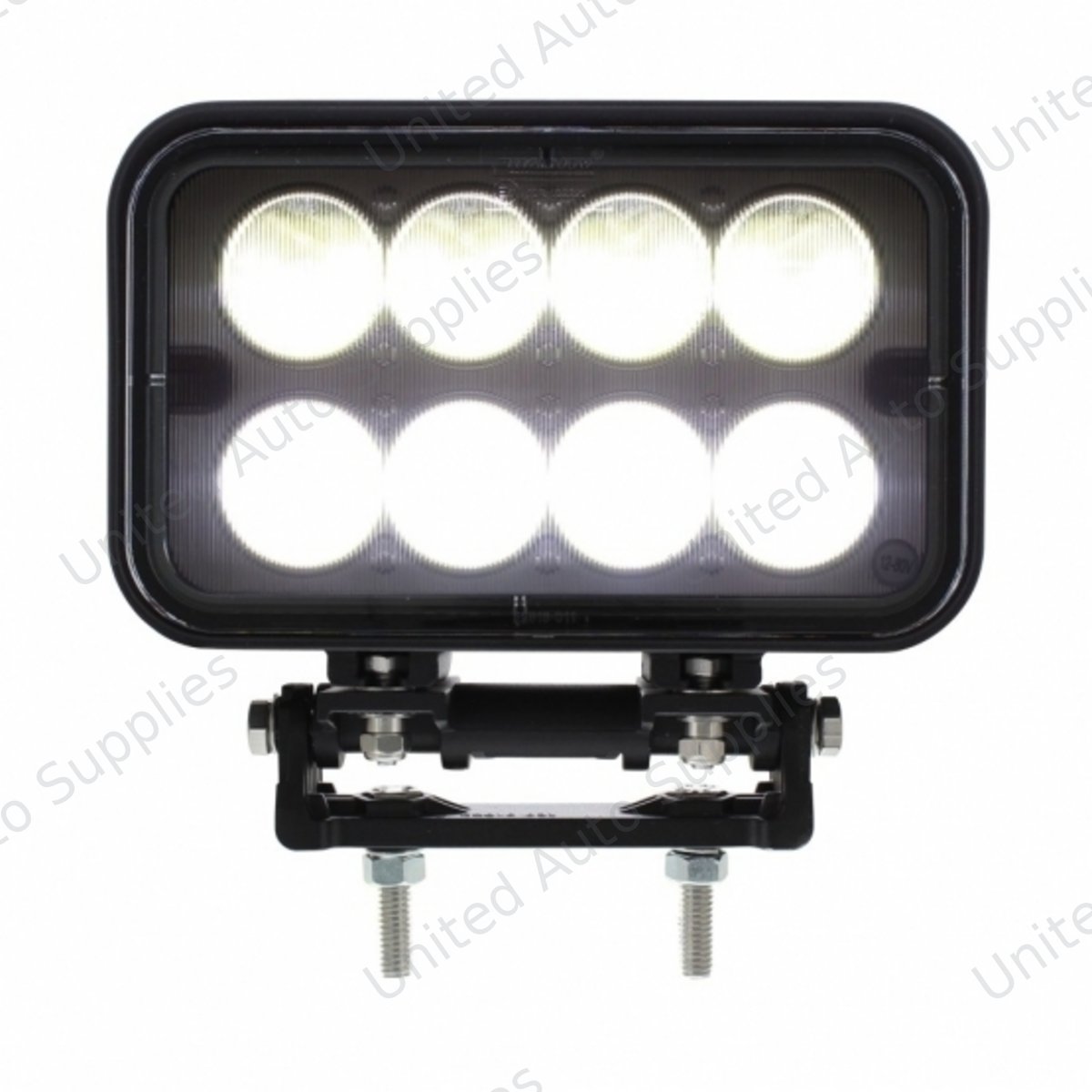 8 High Power Rectangular 6-Watt LED Work Light (Bulk)