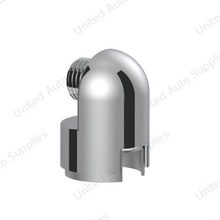 M30X3.5 Thread-On Gearshift Knob Chrome Mounting Adapter For Eaton Fuller Style 13/15/18 Speed - Horizontal (Bulk)
