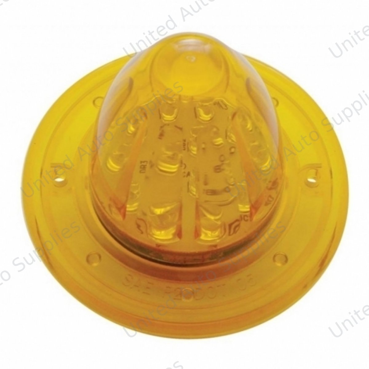 13 LED Watermelon Honda Light - Amber LED/Amber Lens