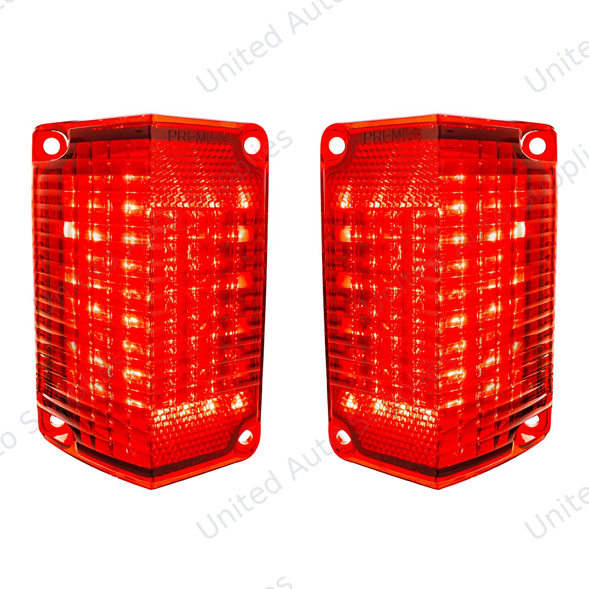 30 LED Tail Light Set For 1968-1969 Chevy El Camino/Station Wagon (Pair)