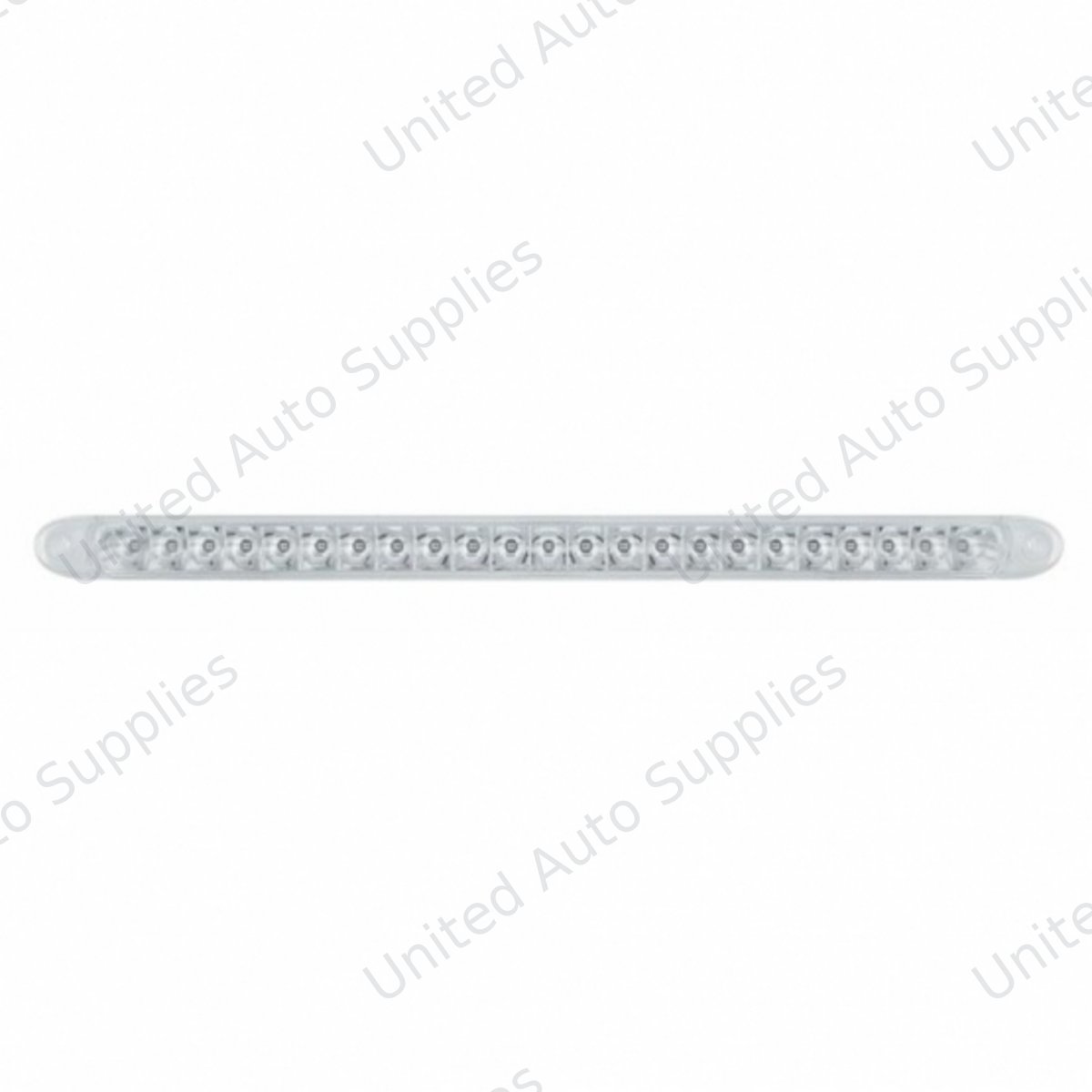 23 SMD LED 17-1/4" Reflector Turn Signal Light Bar Only - Amber LED/Clear Lens (Bulk)