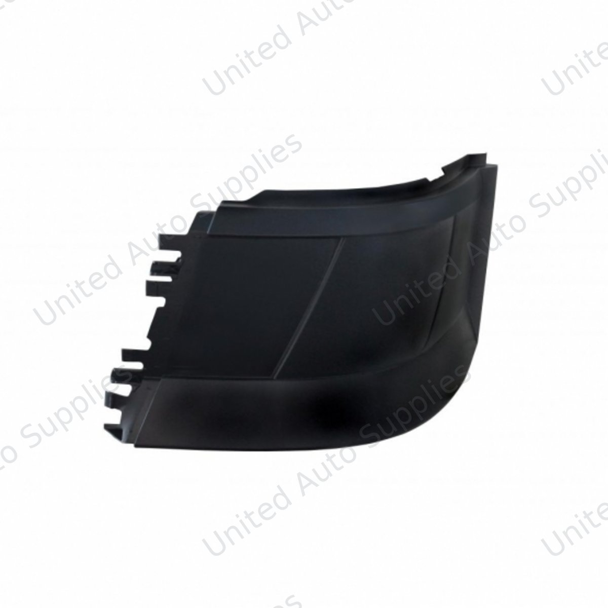 Bumper End Without Fog Light Hole (Stud Mount) For 2003-2017 Volvo VNL - Driver