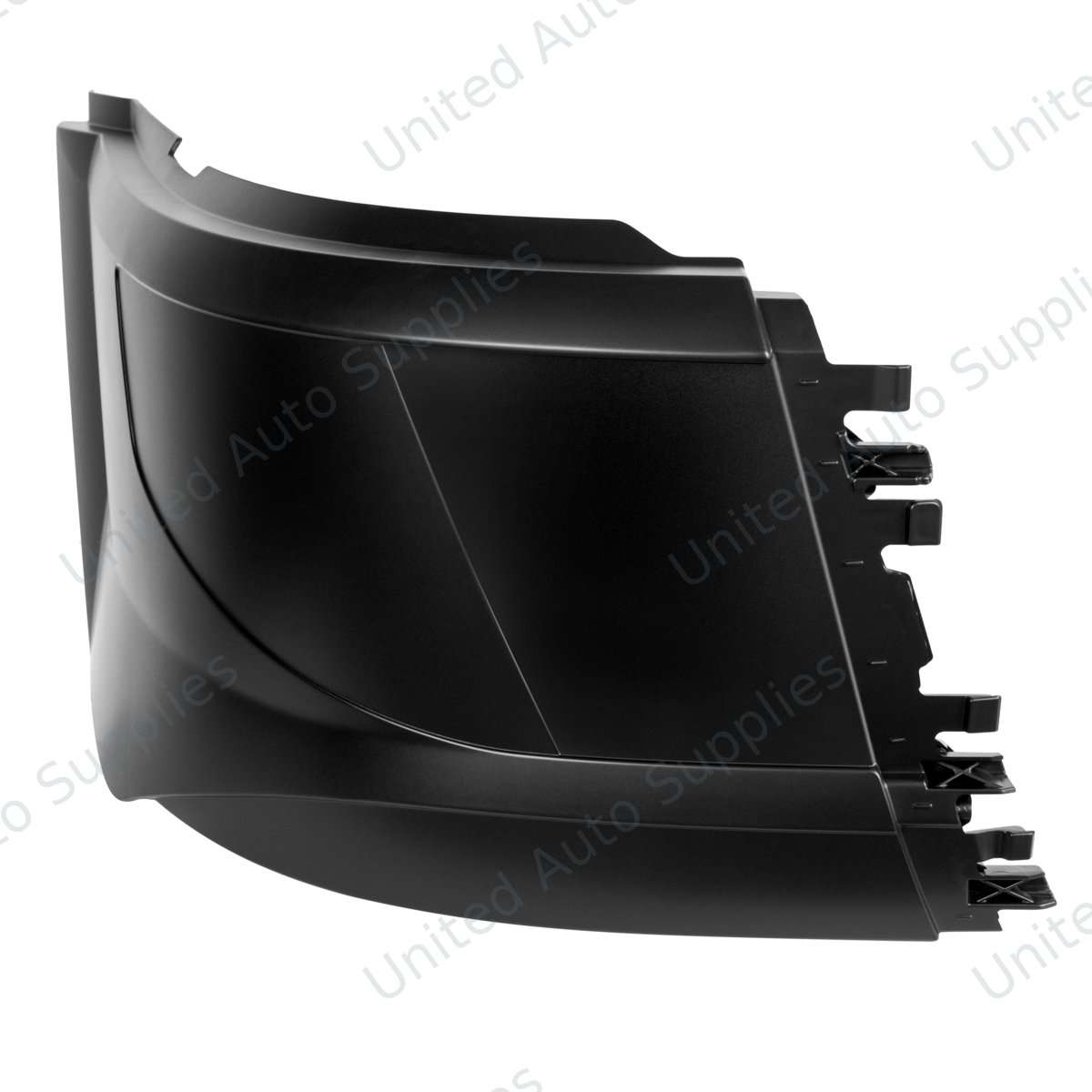 Bumper End Without Fog Light For 2015-2017 Volvo VNL With Aero Style Bumper - Passenger