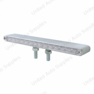 28 LED 12" Double Face Light Bar - Amber LED/Clear Lens