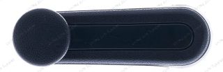 Window Crank Handle RH = LH Plastic Texture Black for 1976-1983 Toyota Corolla; 1992-2001 Toyota Camry