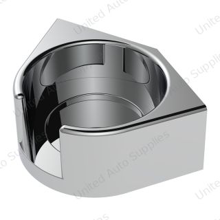 Chrome Plastic Cup Holder For 1986 & Up Freightliner Classic & FLD - Driver