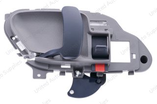 Interior Door Handle LH Plastic, Metal Gray for 1995-2000 Chevrolet Blazer Tahoe; 1995-2002 Chevrolet C10; 1995-2000 GMC Yukon; 1995-2000 Cadillac Escalade; 1998-2001 Holden Suburban
