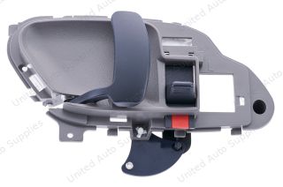Interior Door Handle LH Plastic, Metal Gray for 1995-2000 Chevrolet Blazer Tahoe; 1995-2002 Chevrolet C10; 1995-2000 GMC Yukon; 1995-2000 Cadillac Escalade; 1998-2001 Holden Suburban