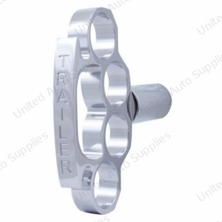 Metal Knuckle Style Air Valve Knob - "Trailer"