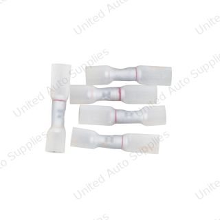 12-10 to 8 AWG CS Multi-Wire Heat Shrink Connector - Clear w/ Yellow Dash (5-Pack)