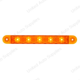 5" 5 Amber SMD LED Light Strip With 3-Wire Connection