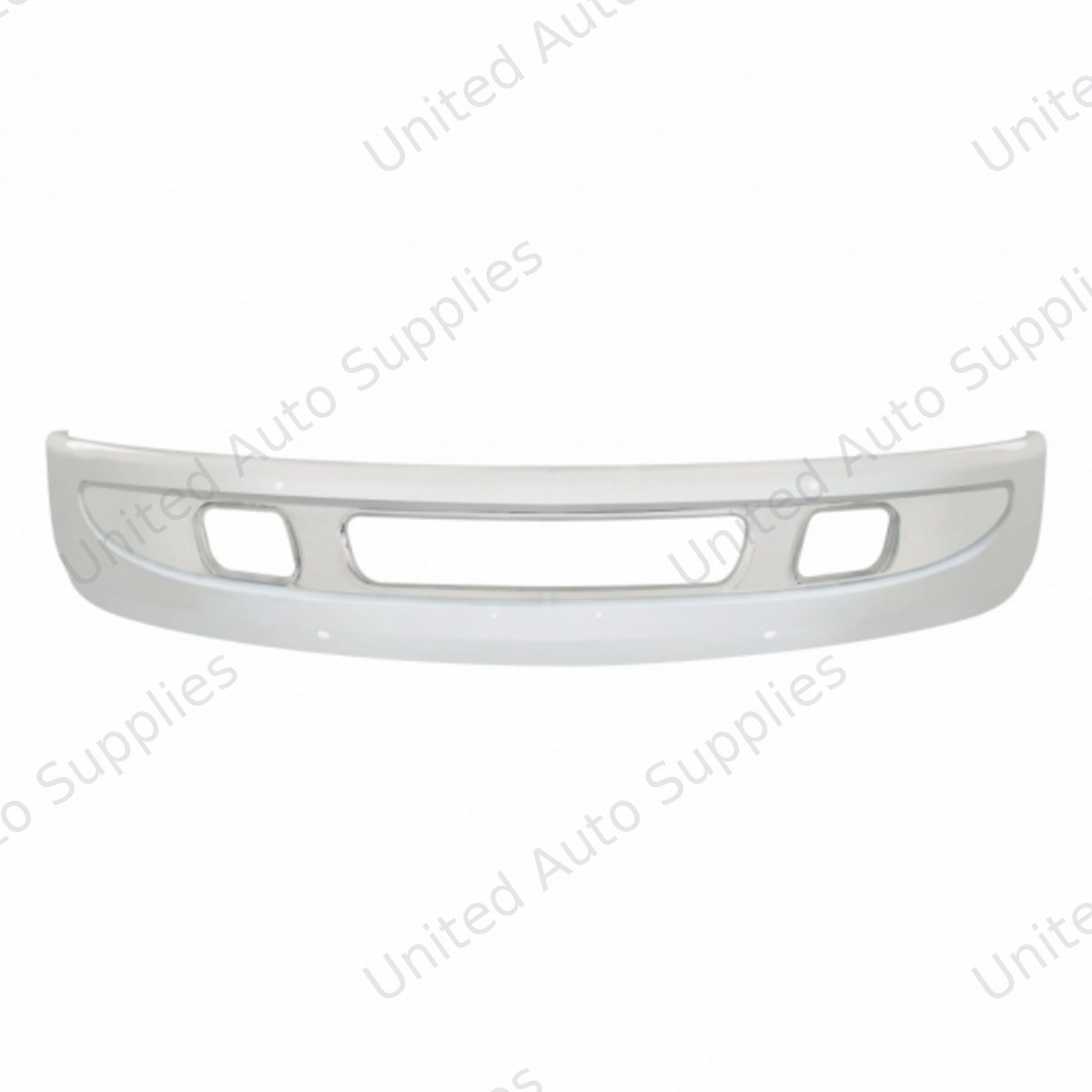 International 2002-2019 Bumper - Small Tow Hole - Chrome