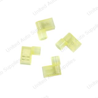 12-10 AWG .250 Tab Nylon Flag Terminal (4-Pack)