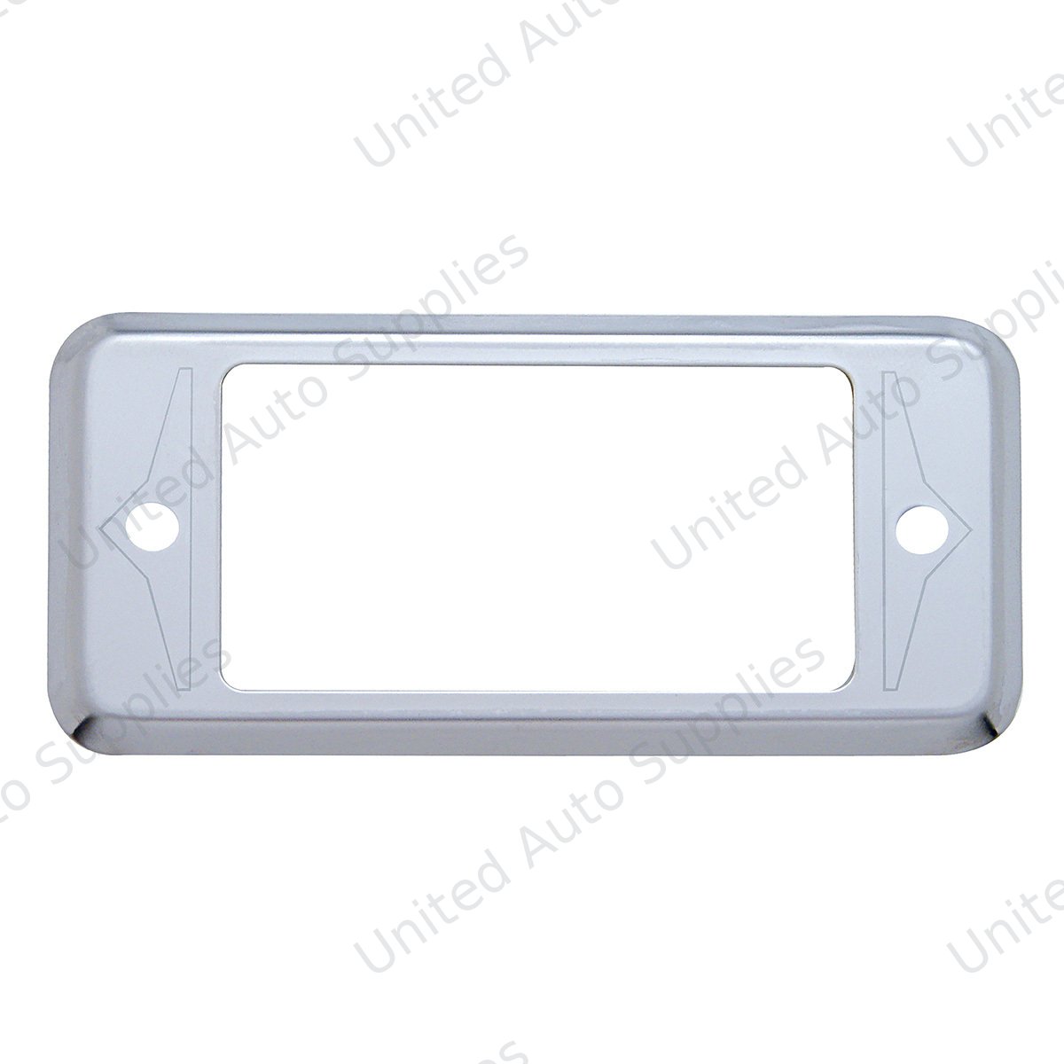 Etched Stainless "A" Panel Pocket Cover for Peterbilt
