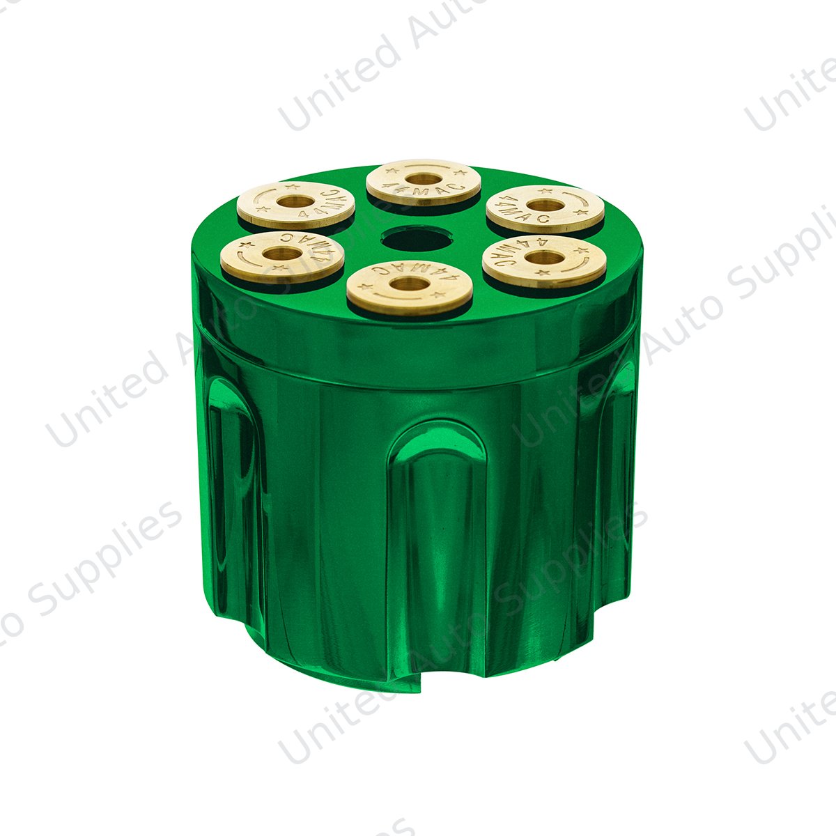 Gun Cylinder 13/15/18 Speed Gearshift Knob - Emerald Green
