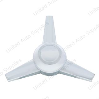 Chrome Plastic 3 Extra Large Straight Bar Spinner Only