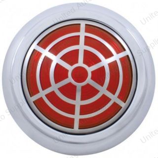 41 LED 1950 Pontiac Style Tail Light With Spider Web Style Bezel