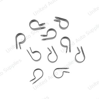 5/8" Black Nylon Cable Clamp (10-Pack)