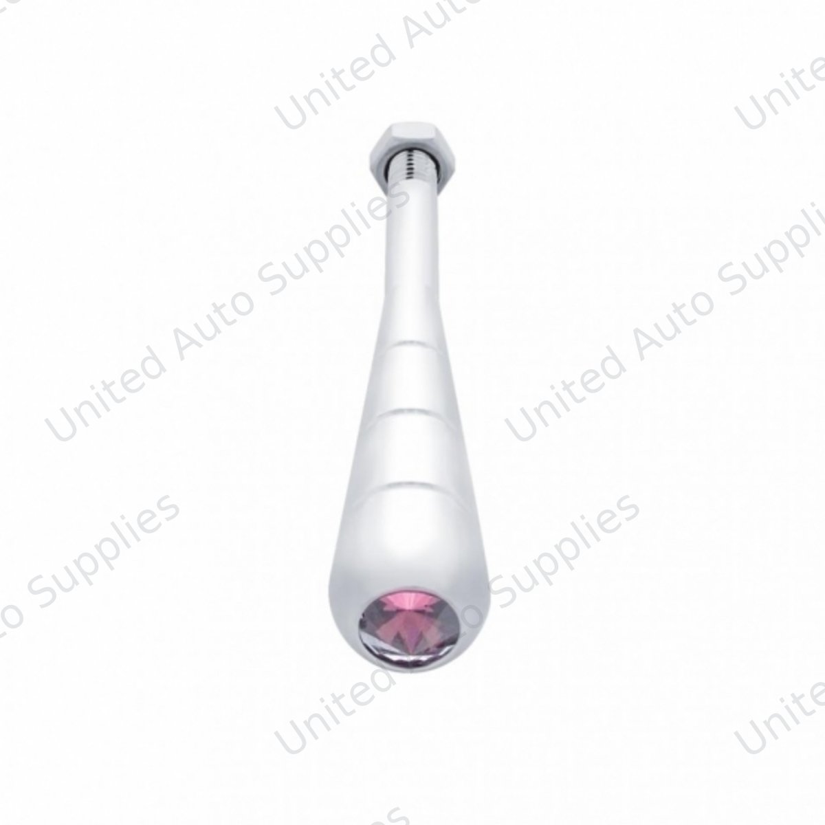 4-3/4" Steering Column Tilt Handle With Purple Crystal