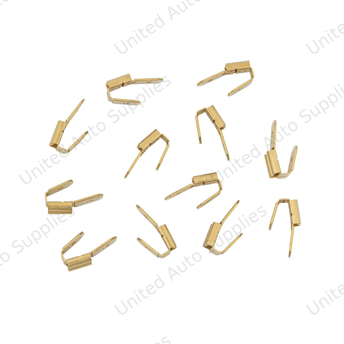 .250 Tab M/FM/M Non-Insulated Piggyback Adapter (12-Pack)