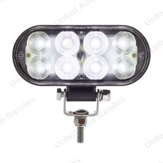 8 LED Oval Wide Angle Driving/Work Light (Retail)