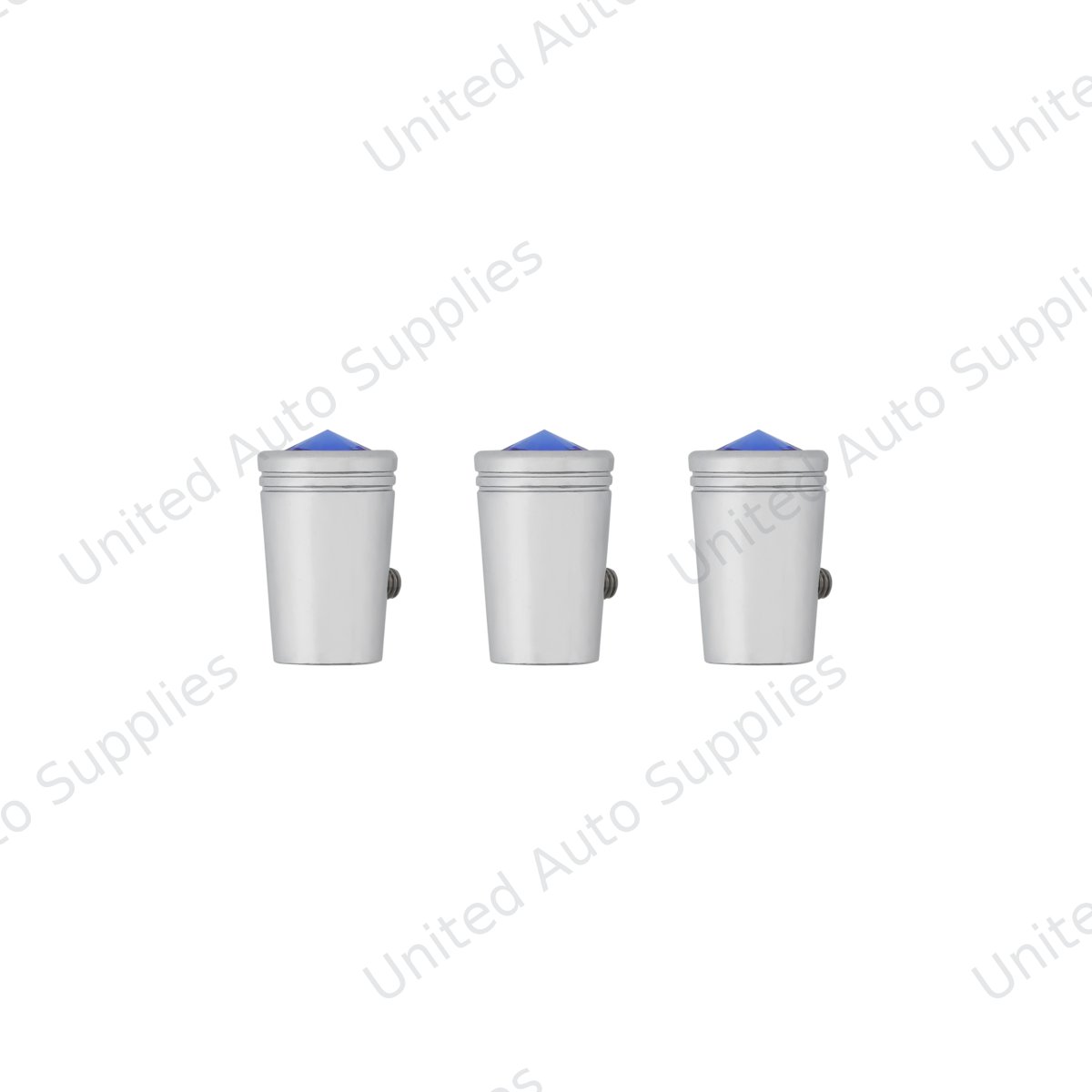 Mini Toggle Switch Extension With Blue Crystal For Kenworth (Card of 3)