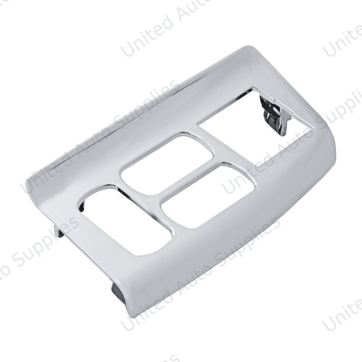 Chrome Plastic Window Switch Panel For 1999-2010 Peterbilt 387 - Driver