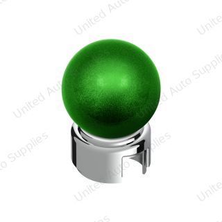 Thread-On Bristol Gearshift Knob with 13/15/18 Speed Adapter-Emerald Green