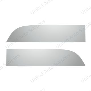 304 Stainless Steel 8" Chop Top Window Trim For Kenworth T680/T880 Trucks (Pair)