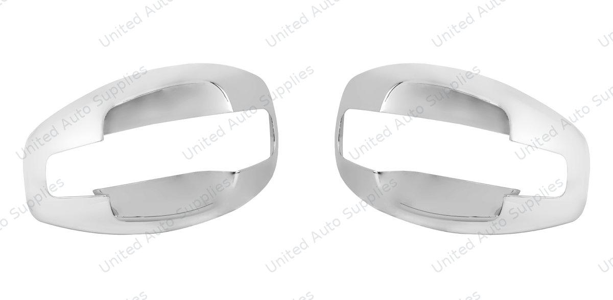 Chrome Exterior Door Handle Cover For Kenworth T680/T880 (2013-2024) & W990 (2019-2024) - Driver and Passenger (2pcs)