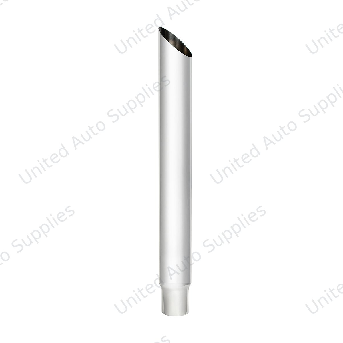 6" Mitred Reduce To 5" O.D. Bottom Exhaust - 84" L