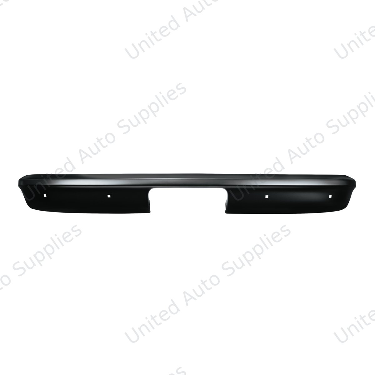 Black Bumper For 1967-1987 Chevrolet & GMC Stepside Truck-Rear