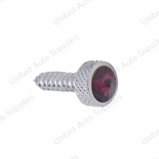 Upper Dash Screw For Kenworth - Purple Crystal (6-Pack)